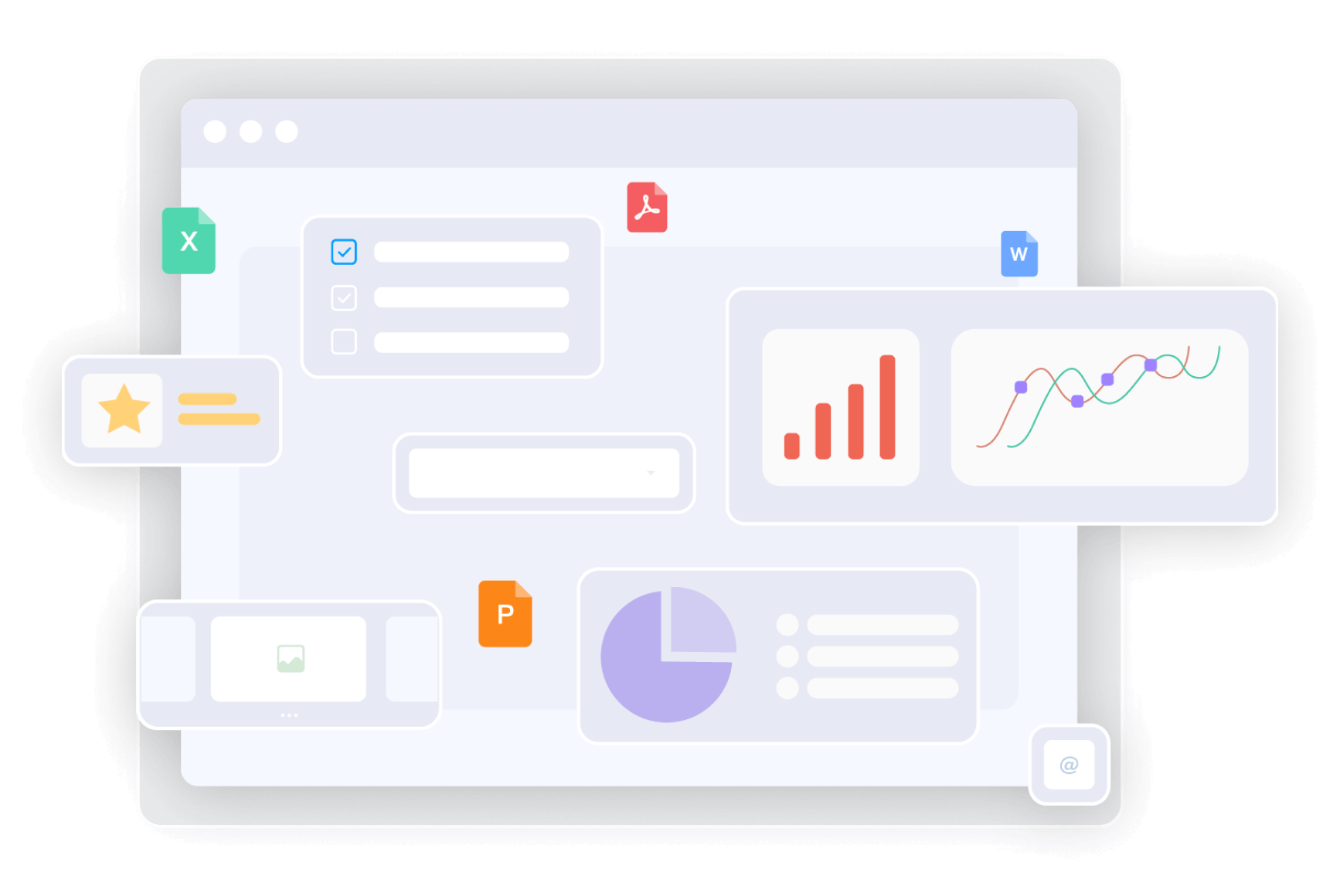 Rich components can be easily called